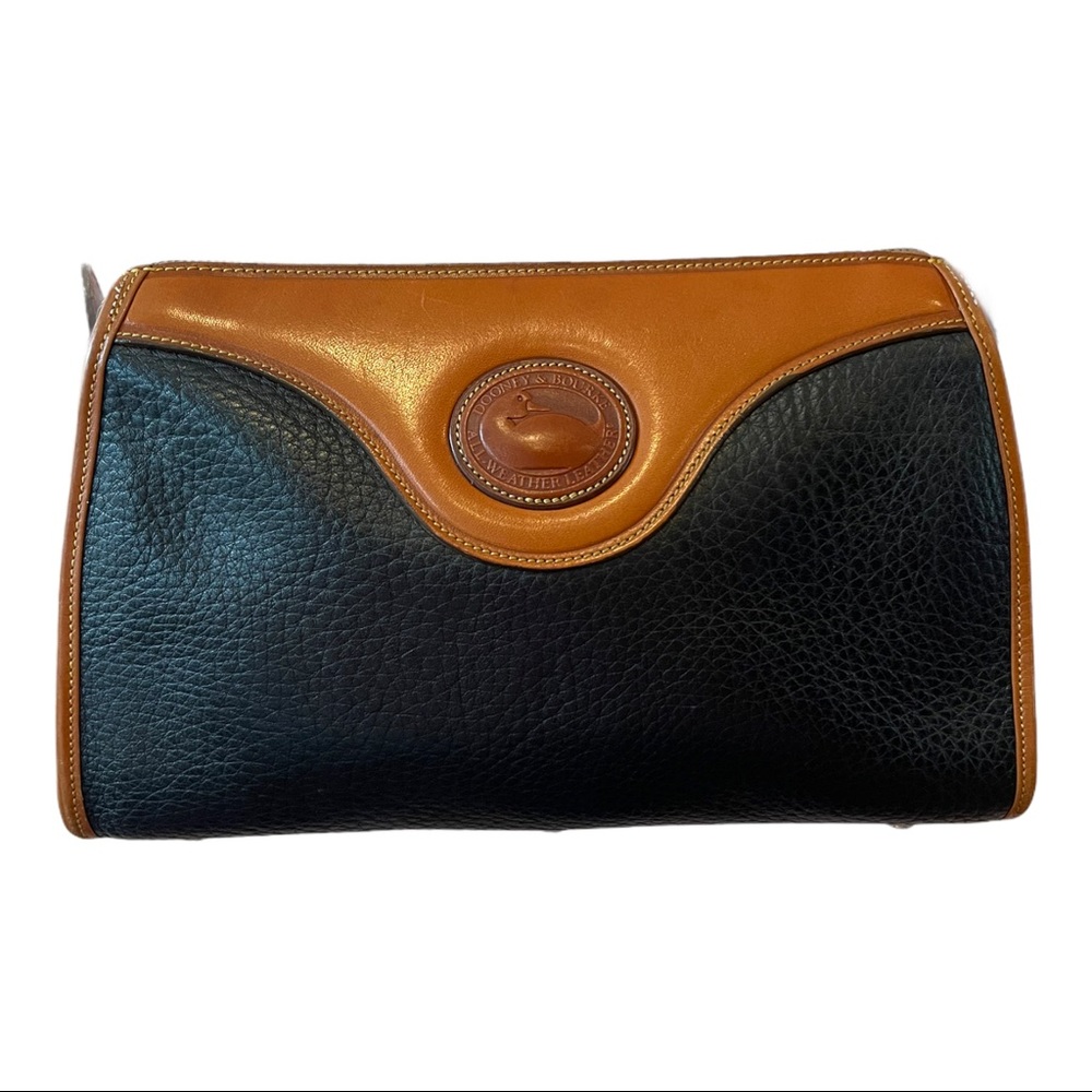 Dooney & Bourke Vintage Black Leather Crossbody